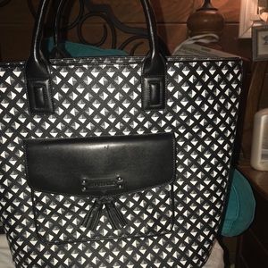 Vera Bradley tassled tote